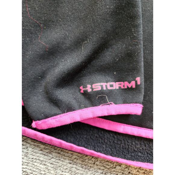 Under Armour Girl's Xlarge Black Hoodie Sweatshirt - Picture 3 of 4